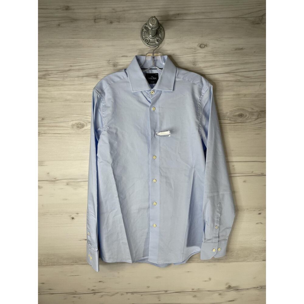 The‎ Savile Row Company Dress Shirt Mens 15.5 34/35 Slim Fit Stretch Long Sleeve